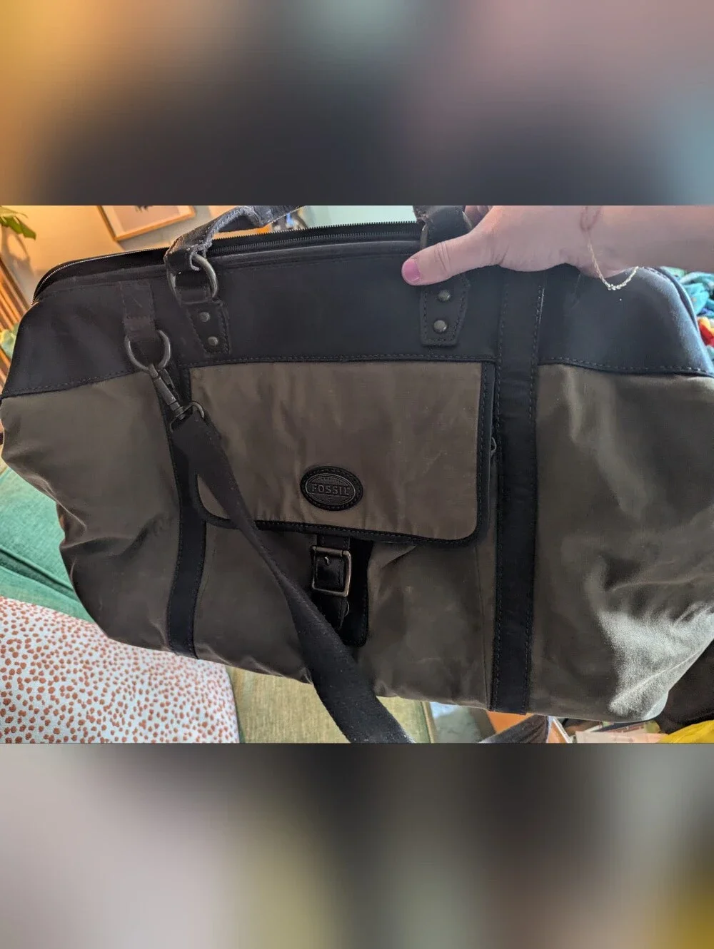 Fossil City Weekender Duffle Bag
